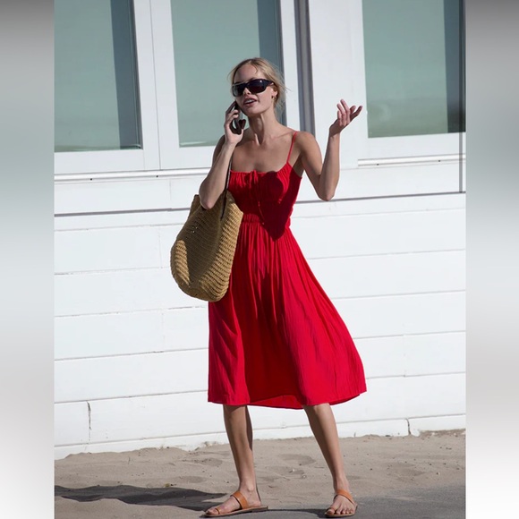 Ciao Lucia! Gabriela Dress in Chili - like new, sold out style. - Picture 2 of 7